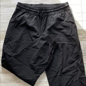 Spyder Black Windbreaker Jogger Pants